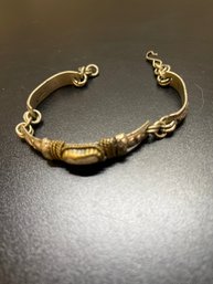 Unique Tibeton Bracelet With Blue Stone