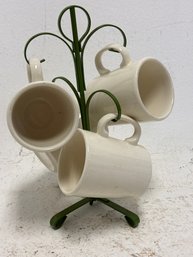 12 Inch Metal Coffee Mug Tree Holder Designed For Organizing