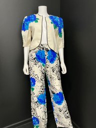 Levine Verna Jacket Size 10 Pants Size 8