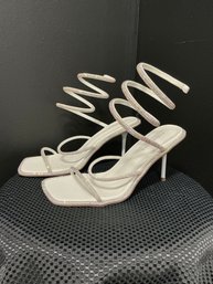 Azalea Wang Beaded Dress Sandal Size9