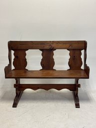 Vintage Wood Bench
