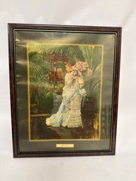 Framed Art Print Of The Painting 'The Bunch Of Lilacs