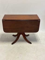 Duncan Phyfe Style Drop-leaf Dining Table.