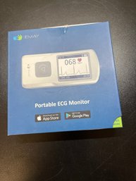 Portable Ecg Moniter By Emay Brand New!