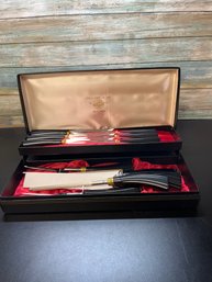 Vintage E. Parker & Sons Cutlery Set Made In Sheffield, England