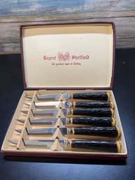 Regent Sheffield Set Of 6 Steak Knives