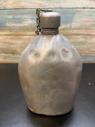 Vintage World War II US Army Aluminum Canteen