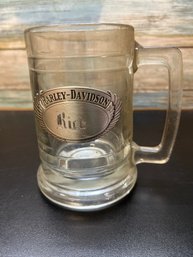 Harley Davidson Glass Mug Named  Rick