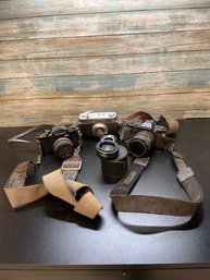 Three Vintage Cameras