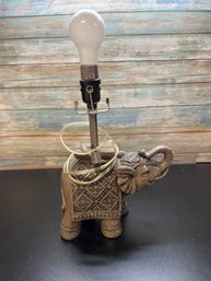 Elephant Lamp- Needs New Cord With Plug