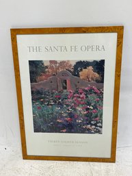 The Santa Fe Opera 38th Season Poster