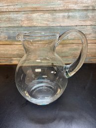 Pretty Glass Pitcher
