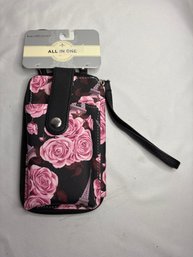 New Jessica McClintock Smartphone Blooming Paris Wristlet (B1)