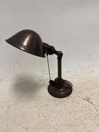 Vintage Brass Desk Lamp  Manufactured By Faries