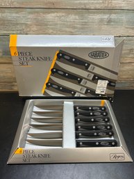 Sabatier 6 Piece Steak Knife Set.