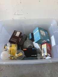 Bin Of Light Bulbs