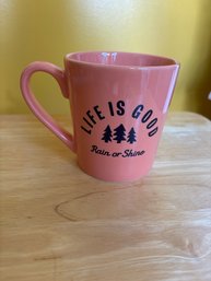 Lige Is Good Rain Or Shine Mug