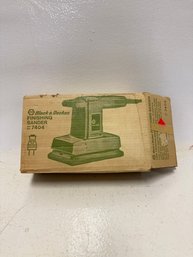 A Vintage Black & Decker Finishing Sander Model 7404 Boxed In Its Original Packaging