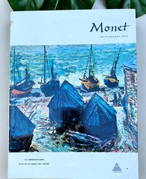 1960 MONET By William Seitz Oversized Hardcover Book With 48 Large Full Color Plates