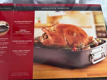 Non-Stick Roaster & Basting Kit