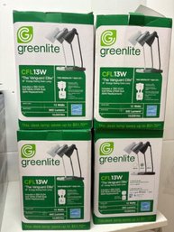 4 Greenlite Lamps