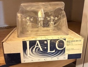 Jalo Faucet - Anabelle 4' Set - Chrome/Gold