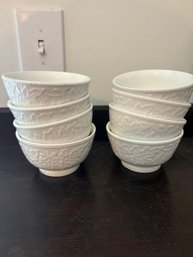 Set Of 8 Martha Stewart Collection Rice Bowls
