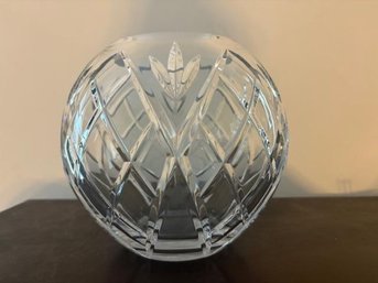 Lead Crystal Rose Bowl