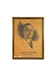 1924 Calvin Coolidge Campaign Poster