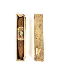 Original 1920-30s Calvin Coolidge Cuban Promotional Cigar