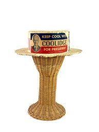 1920s Calvin Coolidge Campaign Parade Hat