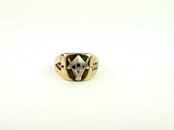 10 Karat Masons Membership Ring