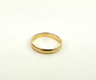 14 Karat Gold Wedding Band Artcarved