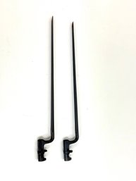 Two Very Clean 19th Century Bayonets