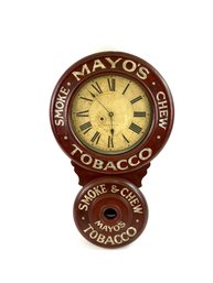 Large Custom-made Advertising Tobacco Clock