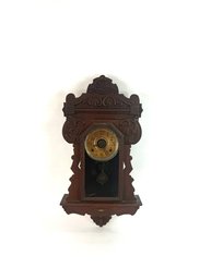 Antique Gingerbread Wall Clock