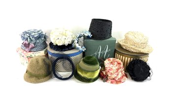 1940s Women's Hats And Boxes