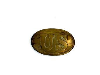 Antique Civil War Union Belt Buckle