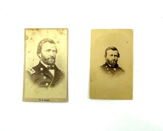 Two 19 Century Civil War CVDs Of US Grant