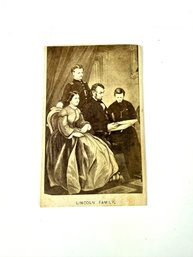 19th Century CVD Of Abraham Lincoln And His Family