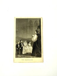 19th Century CVD Marriage Of Tom Thumb