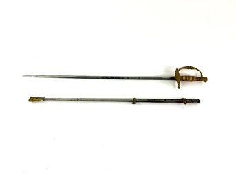 1880s Civil War Sons Of The Veterans Navy Sword
