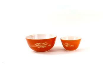 Two Pyrex Bowls