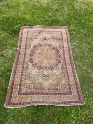 19th Century Lavar Kerman Rug,