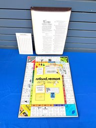 Vintage Rutland, Vermont Monopoly Game