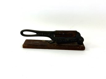 19th Century Mini Tobacco Chopper