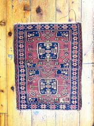 Antique Turkish Tribal Rug 26 X 33
