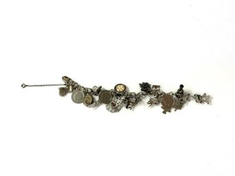 Vintage Sterling Charm Bracelet