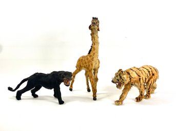 Three 19th C. Victorian Childrens Toy Animals