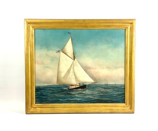 Antonio Nicolo Gasparo Jacobsen (1850 1921) Oil On Canvas